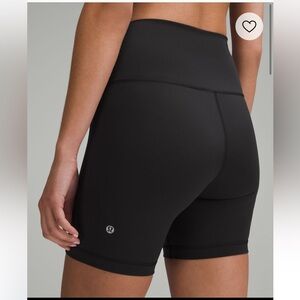 Wunder train high rise shorts